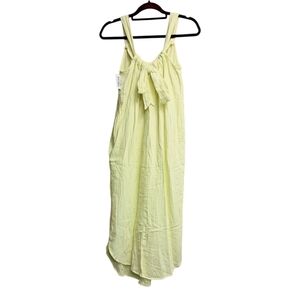 Old Navy Lemon Tie-Front Maxi Sundress